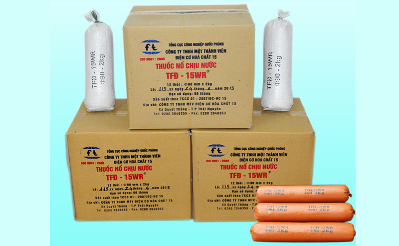 Thuốc nổ chịu nước TFĐ-15WR